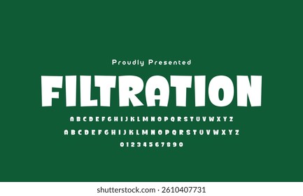 Vector of modern playful font and alphabet colorful alphabet, kid-colored sans serif letters, joyful festival font for bright fiesta logo, Mexican headline, birthday and greeting card.