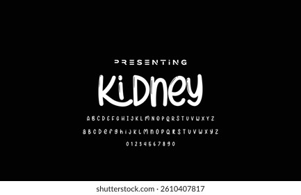 Vector of modern playful font and alphabet colorful alphabet, kid-colored sans serif letters, joyful festival font for bright fiesta logo, Mexican headline, birthday and greeting card.