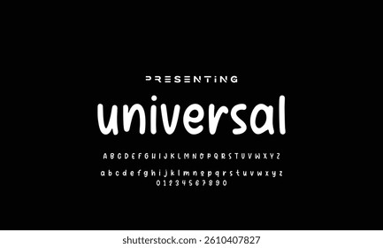 Vector of modern playful font and alphabet colorful alphabet, kid-colored sans serif letters, joyful festival font for bright fiesta logo, Mexican headline, birthday and greeting card.