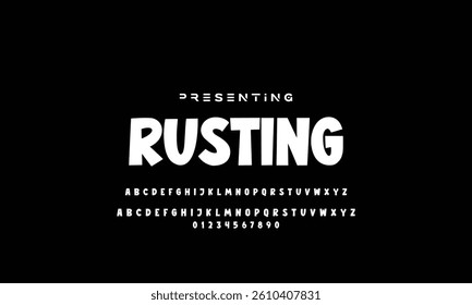 Vector of modern playful font and alphabet colorful alphabet, kid-colored sans serif letters, joyful festival font for bright fiesta logo, Mexican headline, birthday and greeting card.