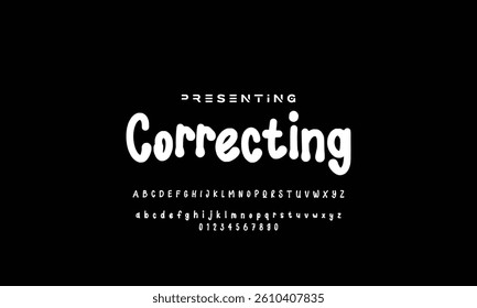 Vector of modern playful font and alphabet colorful alphabet, kid-colored sans serif letters, joyful festival font for bright fiesta logo, Mexican headline, birthday and greeting card.