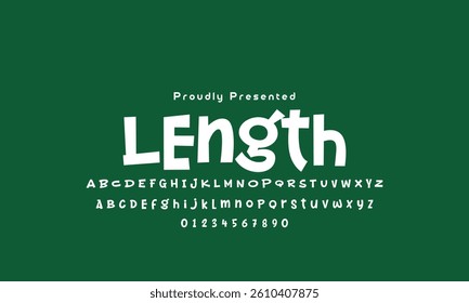 Vector of modern playful font and alphabet colorful alphabet, kid-colored sans serif letters, joyful festival font for bright fiesta logo, Mexican headline, birthday and greeting card.