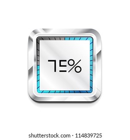 Vector modern preloader icon