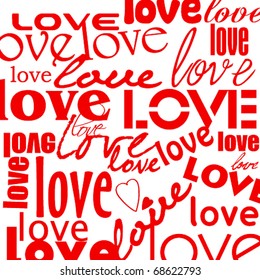 Vector modern romantic Valentine's Day background