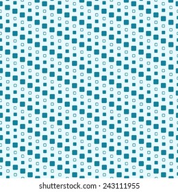 vector modern round square pattern in high contrast blue color for background and wallpaper