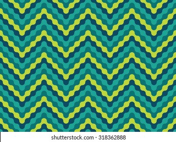 Vector modern seamless colorful geometry pattern zigzag line, color green blue abstract geometric background, wallpaper print, retro texture, hipster fashion design