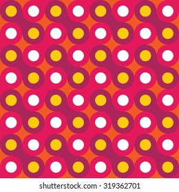Vector modern seamless colorful geometry pattern, wrench, color pink purple abstract geometric background, trendy multicolored print, retro texture, hipster fashion design