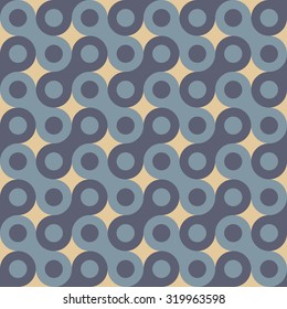 Vector modern seamless colorful geometry pattern, wrench, color blue abstract geometric background, trendy multicolored print, retro texture, hipster fashion design