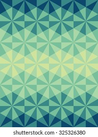 Vector modern seamless colorful geometry pattern, mosaic, color gradient blue abstract geometric background, trendy multicolored print, retro texture, hipster fashion design
