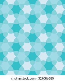 Vector modern seamless colorful geometry pattern, flowers, color blue abstract geometric background, trendy multicolored print, retro texture, hipster fashion design