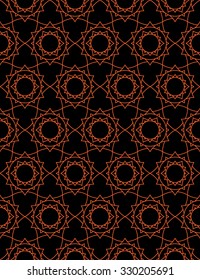 Vector modern seamless colorful geometry halloween pattern, color black orange abstract geometric background, trendy multicolored print, retro texture, hipster fashion design