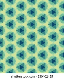 Vector modern seamless colorful geometry pattern triangle polygon, color blue abstract geometric background, trendy multicolored print, retro texture, hipster fashion design