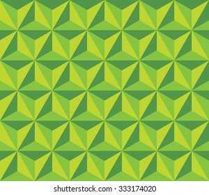 Vector modern seamless colorful geometry triangle hexagon pattern, color green abstract geometric background, trendy multicolored print, retro texture, hipster fashion design
