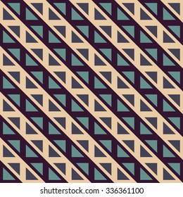 Vector modern seamless colorful geometry lines pattern, color blue  abstract geometric background, trendy multicolored print, retro texture, hipster fashion design