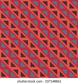 Vector modern seamless colorful geometry lines pattern, color  abstract geometric background, trendy multicolored print, retro texture, hipster fashion design