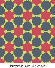 Vector modern seamless colorful geometry pattern, color abstract geometric background, pillow multicolored print, retro texture, hipster fashion design
