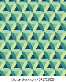Vector modern seamless colorful geometry prism pattern, color abstract geometric background, pillow multicolored print, retro texture, hipster fashion design