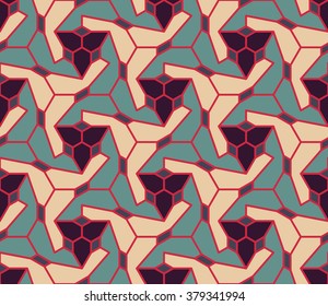 Vector modern seamless colorful geometry pattern, color abstract geometric background, pillow multicolored print, retro texture, hipster fashion design