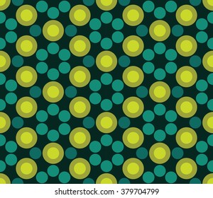 Vector modern seamless colorful geometry circle pattern, color abstract geometric background, pillow multicolored print, retro texture, hipster fashion design