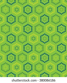 Vector modern seamless colorful geometry hexagon pattern, color abstract geometric background, pillow multicolored print, retro texture, hipster fashion design