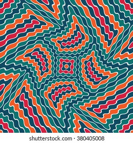 Vector modern seamless colorful geometry pattern weird, color abstract geometric background, pillow multicolored print, retro texture, hipster fashion design