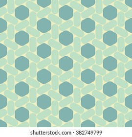 Vector modern seamless colorful geometry hexagon pattern, color abstract geometric background, pillow multicolored print, retro texture, hipster fashion design