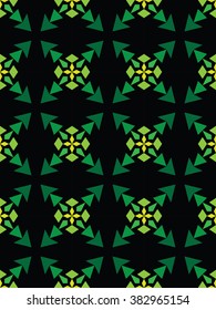 Vector modern seamless colorful geometry pattern, color abstract geometric background, pillow multicolored print, retro texture, hipster fashion design