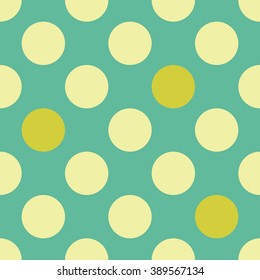 Vector modern seamless colorful geometry dots pattern, color abstract geometric background, pillow multicolored print, retro texture, hipster fashion design