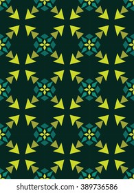 Vector modern seamless colorful geometry pattern, color abstract geometric background, pillow multicolored print, retro texture, hipster fashion design
