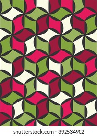Vector modern seamless colorful geometry pattern, color abstract geometric background, pillow multicolored print, retro texture, hipster fashion design
