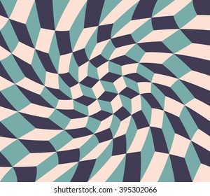 Vector modern seamless colorful geometry pattern twirl, color abstract geometric background, pillow multicolored print, retro texture, hipster fashion design