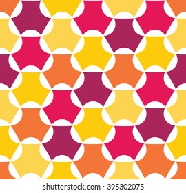 Vector modern seamless colorful geometry pattern, color abstract geometric background, pillow multicolored print, retro texture, hipster fashion design