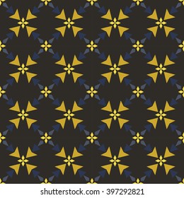 Vector modern seamless colorful geometry triangle pattern, color abstract geometric background, pillow multicolored print, retro texture, hipster fashion design