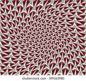 Vector modern seamless colorful geometry pattern twirl, color abstract geometric background, pillow multicolored print, retro texture, hipster fashion design