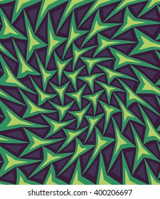 Vector modern seamless colorful geometry pattern twirl, color abstract geometric background, pillow multicolored print, retro texture, hipster fashion design
