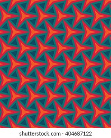 Vector modern seamless colorful geometry pattern, color abstract geometric background, pillow multicolored print, retro texture, hipster fashion design