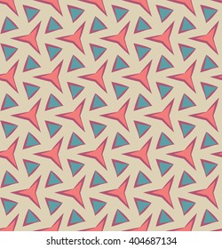 Vector modern seamless colorful geometry pattern, color abstract geometric background, pillow multicolored print, retro texture, hipster fashion design