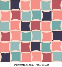 Vector modern seamless colorful geometry pattern, color abstract geometric background, pillow multicolored print, retro texture, hipster fashion design