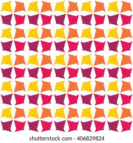 Vector modern seamless colorful geometry pattern, color abstract geometric background, pillow multicolored print, retro texture, hipster fashion design