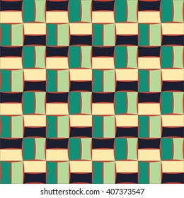 Vector modern seamless colorful geometry pattern, color abstract geometric background, pillow multicolored print, retro texture, hipster fashion design