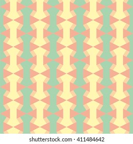 Vector modern seamless colorful geometry pattern, color abstract geometric background, pillow multicolored print, retro texture, hipster fashion design
