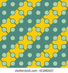 Vector modern seamless colorful geometry pattern, color abstract geometric background, pillow multicolored print, retro texture, post card gift, card
