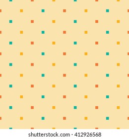 Vector modern seamless colorful geometry pattern, color abstract geometric background, pillow multicolored print, retro texture, hipster fashion design