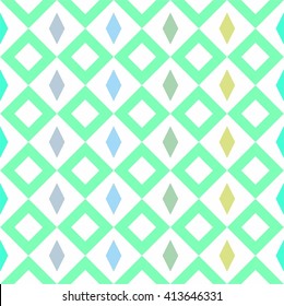Vector modern seamless colorful geometry pattern, color abstract geometric background, pillow multicolored print, retro texture, hipster fashion design