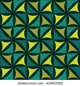 Vector modern seamless colorful geometry floral pattern, color abstract geometric background, pillow multicolored print, retro texture, hipster fashion design