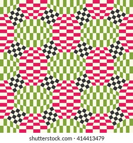 Vector modern seamless colorful geometry checkered pattern, color abstract geometric background, pillow multicolored print, retro texture, hipster fashion design