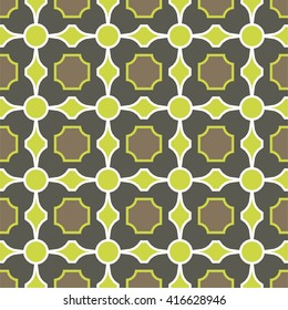 Vector modern seamless colorful geometry pattern, color abstract geometric background, pillow multicolored print, retro texture, post card, gift card