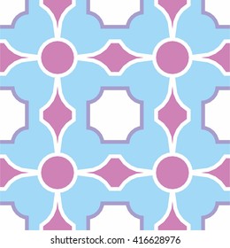 Vector modern seamless colorful geometry pattern, color abstract geometric background, pillow multicolored print, retro texture, post card, gift card
