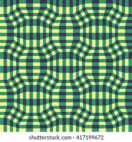 Vector modern seamless colorful geometry checkered pattern, color abstract geometric background, pillow multicolored print, retro texture, hipster fashion design