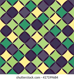 Vector modern seamless colorful geometry pattern, color abstract geometric background, pillow multicolored print, retro texture, hipster fashion design